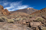In Parc Nacional del Teide (vulkaan)