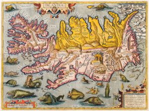 IJsland kaart 1590